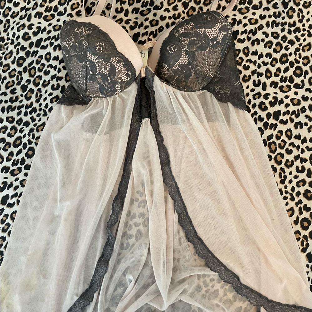 Jessica Simpson lingerie teddy
